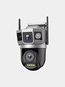 Дуальная камера OULEMEI 360 с ИИ-аналитикой