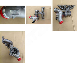 Коллектор выпускной в сборе с турбокомпрессором Geely Atlas FX11