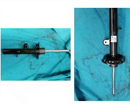 Амортизатор передний левый Geely Atlas FX11