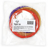 Комплект ABS-пластика Tiger3D 1.75 мм, 3 цвета (оранжевый, золотой, пурпурный), фото 2