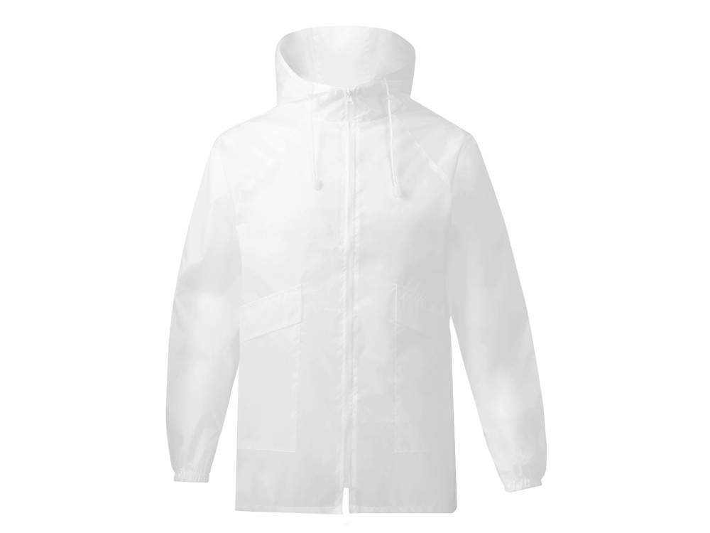 Дождевик Parka унисекс, белый, 2XL