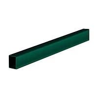 Столб с полимерным покрытием (Профиль замкнутый) 61×35×1,5 мм, RAL6005 (зелёный мох)