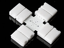 Коннектор 4X 2pin 10мм для светодиодной ленты одноцветной 5050
