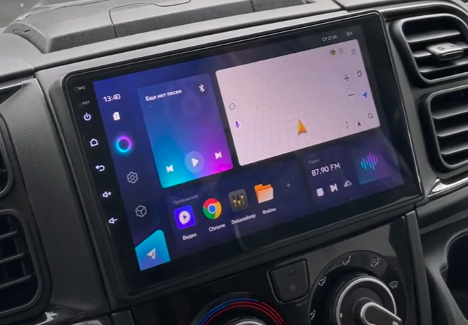 Штатная магнитола Parafar для Fiat Ducato на Android 13 (2/32gb+4g модем)
