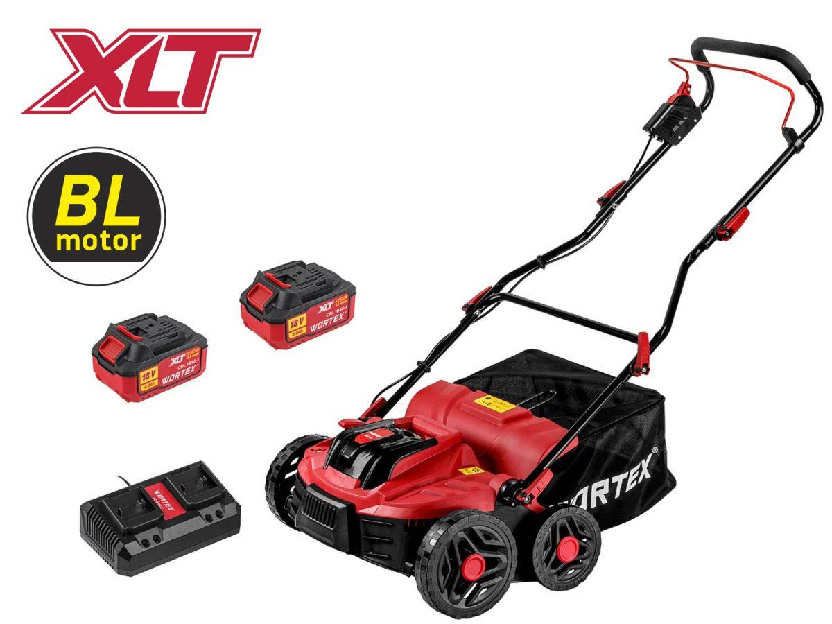 Аккумуляторный аэратор-скарификатор WORTEX CAE 3736 ALL1 XLT SET 18В+18В, шир. 37см (цена с НДС)
