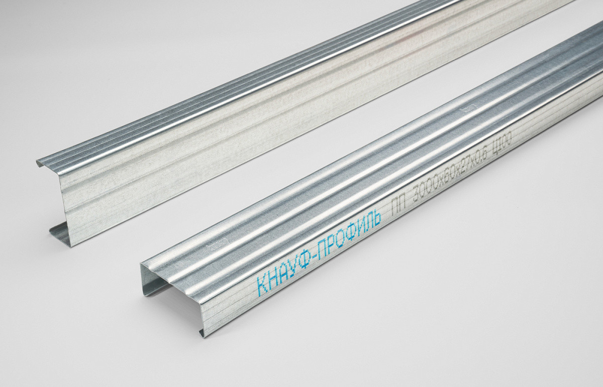 Профиль Knauf для гипсокартона CD 60x27. Длина 3м. Толщина 0,6 мм. РФ.
