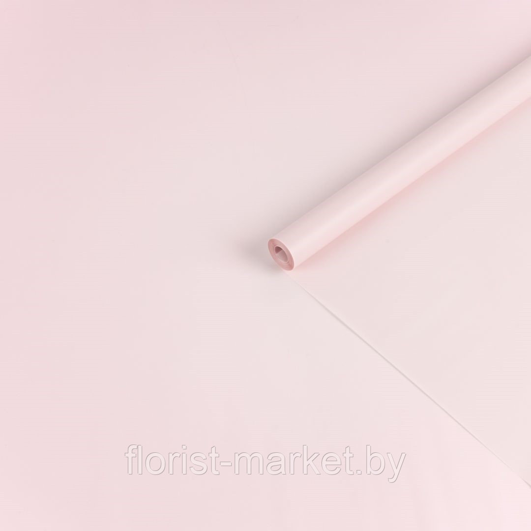 Пленка матовая PASTEL 59 см*180 гр., пурпурно-розовый