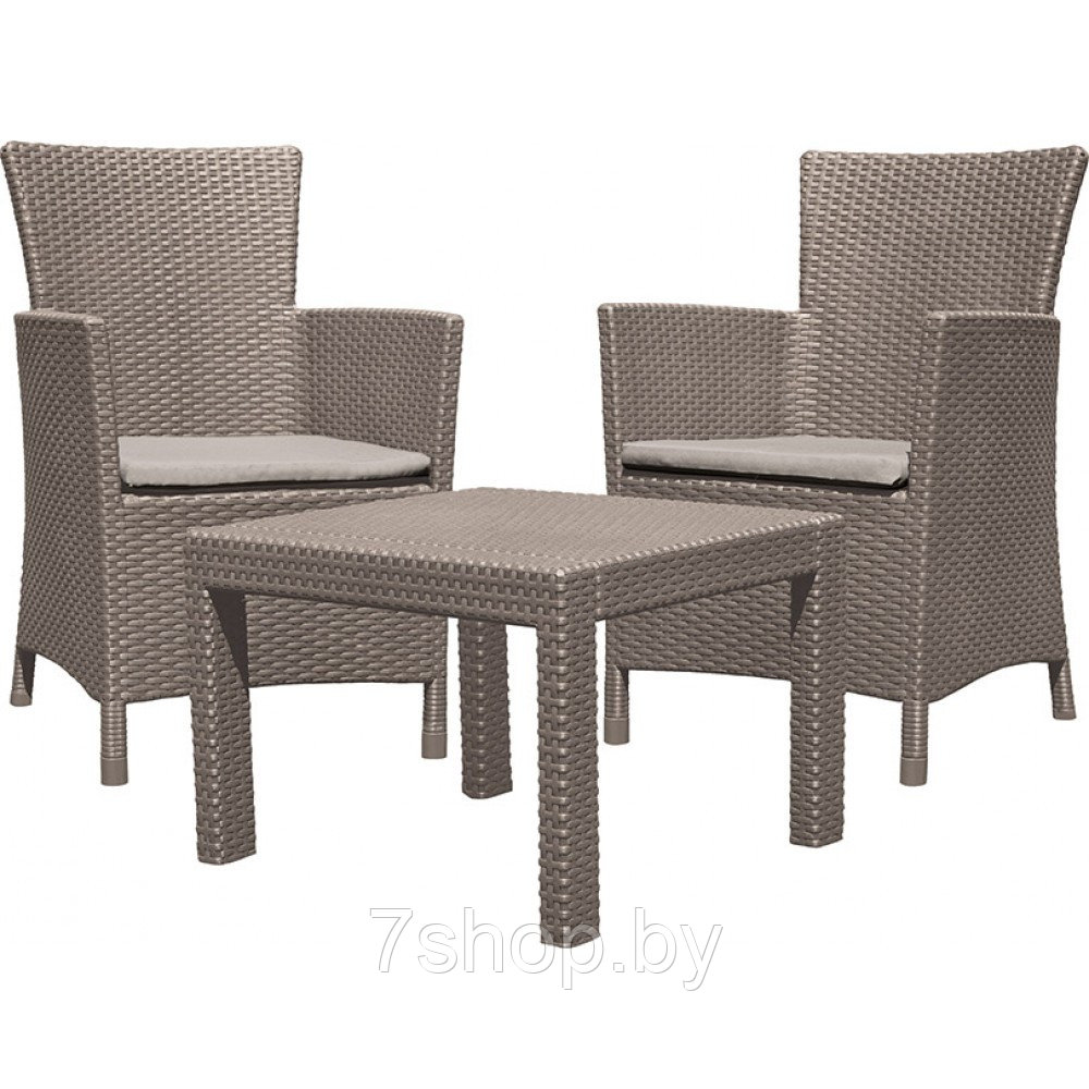 Комплект мебели Rosario Balcony Set, капучино