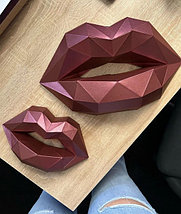 Поцелуи. 3D конструктор - оригами из картона, фото 2