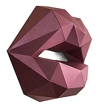 Поцелуи. 3D конструктор - оригами из картона, фото 2