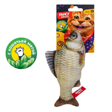 Игрушка для кошек Fancy pets Рыба (с кошачьей мятой), фото 2