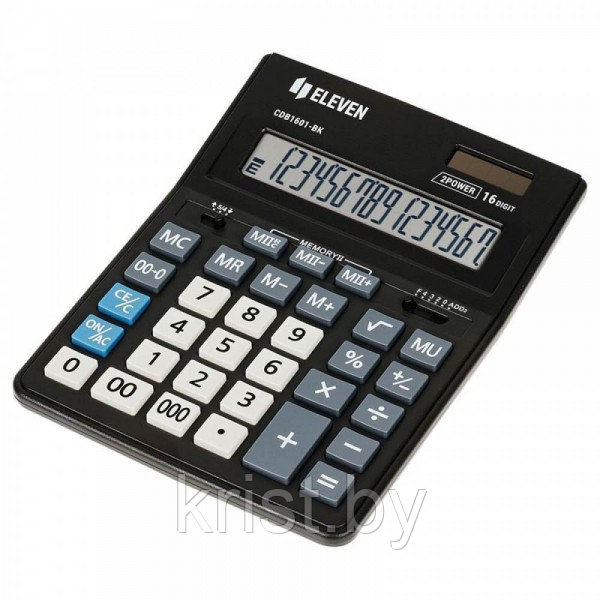 Калькулятор настольный Eleven Business Line CDB1601-BK, 16-разрядный