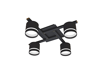 NewRgy CL-DOT-R001-GX53*4 BK (1) Люстра