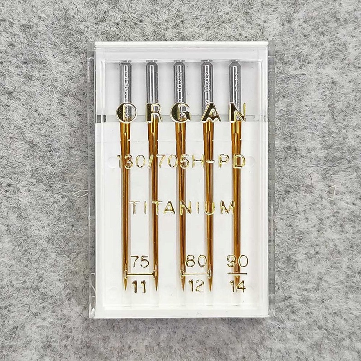 Иглы швейные универсальные ORGAN титан