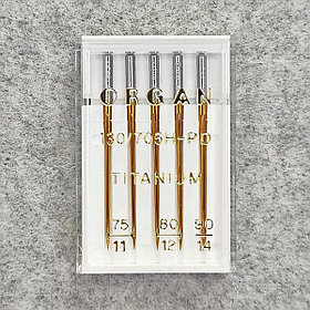 Иглы швейные универсальные ORGAN титан