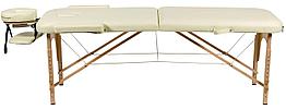 Массажный стол Atlas Sport складной 2-с деревянный 70 см (бежевый)