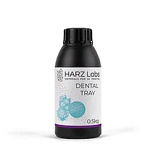 Фотополимер HARZ Labs Dental Tray, голубой (0,5 кг)