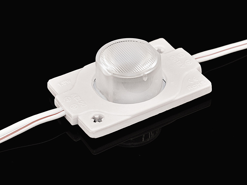 Светодиодный модуль LUX SMD 3535, 1LED, 1.5W, 130 Lm, DC 12V, 18°, IP65, White, торцевой