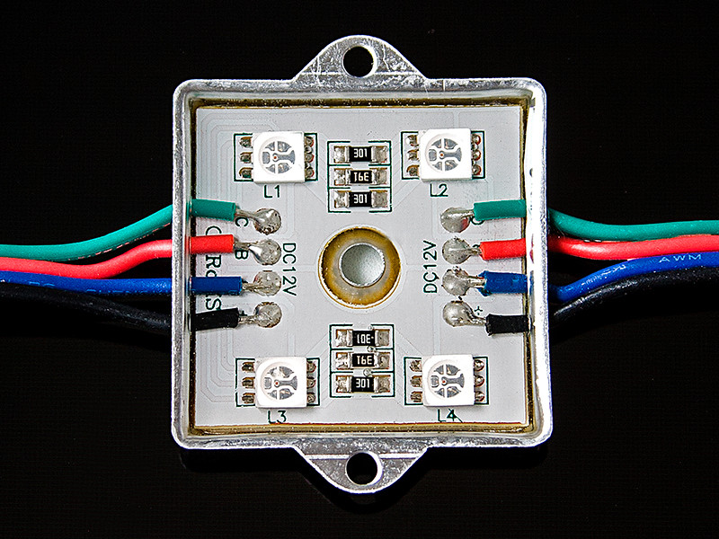 Светодиодный модуль AM5050-4 RGB