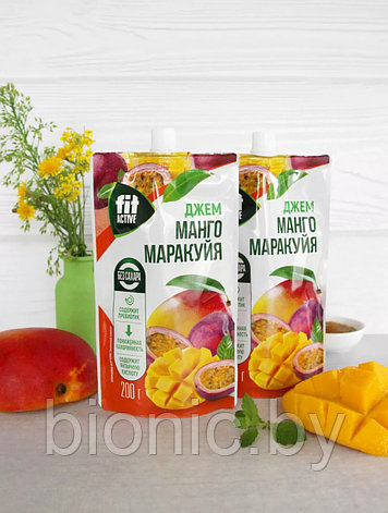 Джем "Манго-Маракуйя" 200 г, Fit Active, фото 2