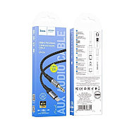 Акустический кабель нейлон UPA26 Type-C - jack(M) 1м. черный Hoco