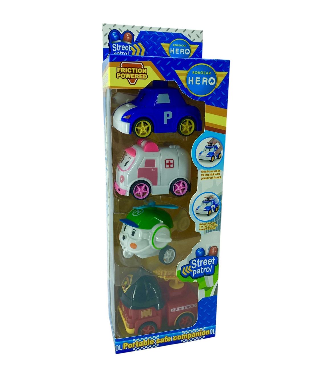 Набор машинок РОБОКАР — любимые герои из мультфильма