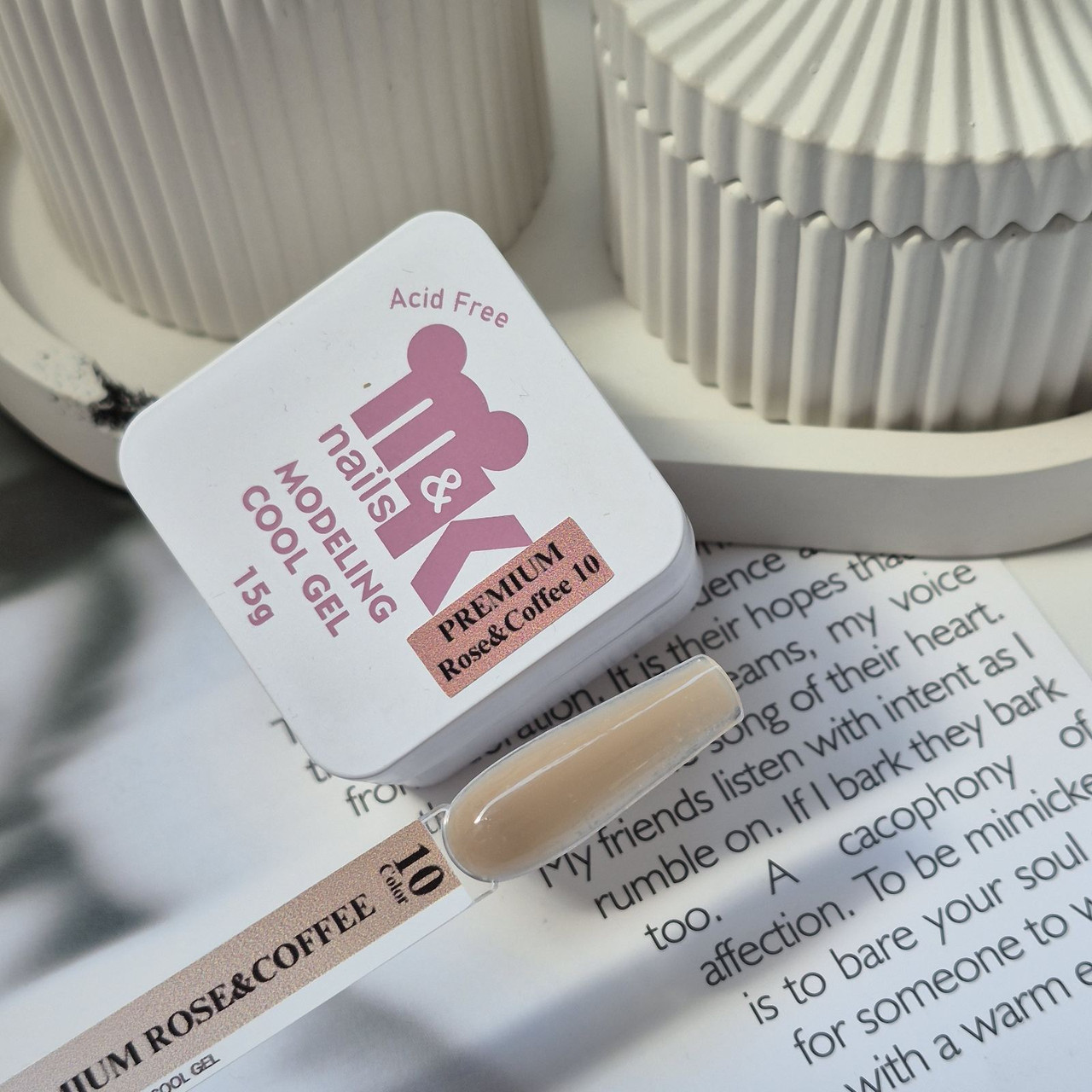 M&K Гель Premium ROSE&COFFEE 10 15г