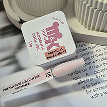 M&K Гель Premium ROSE&COFFEE 18 (с шиммером) 15г
