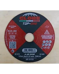 Отрезной абразивный круг GLOBE TOP-ONE 125x1,0x22.2 A60SX