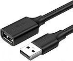 Удлинитель USB 2.0 AM-FM 1,5м Ugreen черный US103-10315