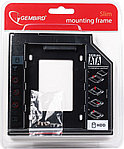 Переходник адаптер Optibay Gembird MF-95-01 для 2.5-дюймового HDD(SSD) в отсек 5.25 дюйма, 9.5 мм