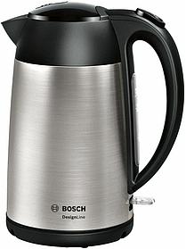 Чайник электрический Bosch TWK3P, 2400Вт, нержавеющая сталь