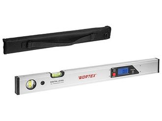 Уровень электронный WORTEX (Вортекс) DL 6000 в коробке 4х90, погр.(0,90): 0,05,остальн.: 0,2, 600 мм