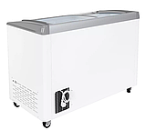 Ларь морозильный с гнутым стеклом HAIER SD-416 AELUA с LED-ПОДСВЕТКОЙ, фото 2