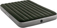 Надувной матрас Intex Prestige Downy Airbed 64779 с электрическим насосом 203х153х25 см