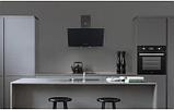 Вытяжка каминная MBS Alpinia 160 Glass Black, черный стекло, кнопочное управление, фото 2