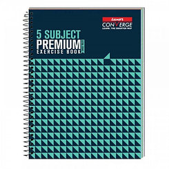 Тетрадь luxor "Premium" 5 предметов, 125л, 18х24см, линейка