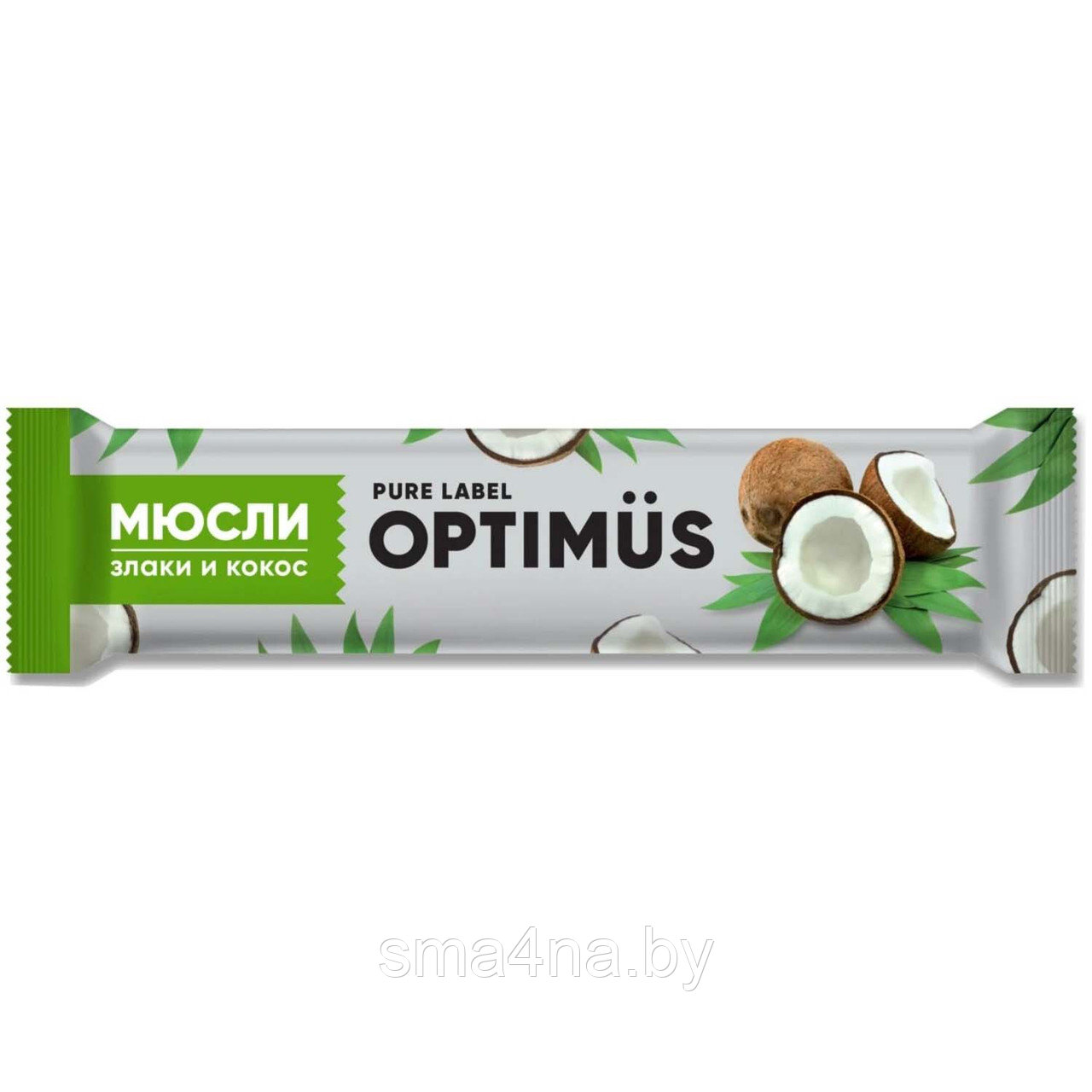 Батончик-мюсли OPTIMUS "Злаки и кокос", 25 г