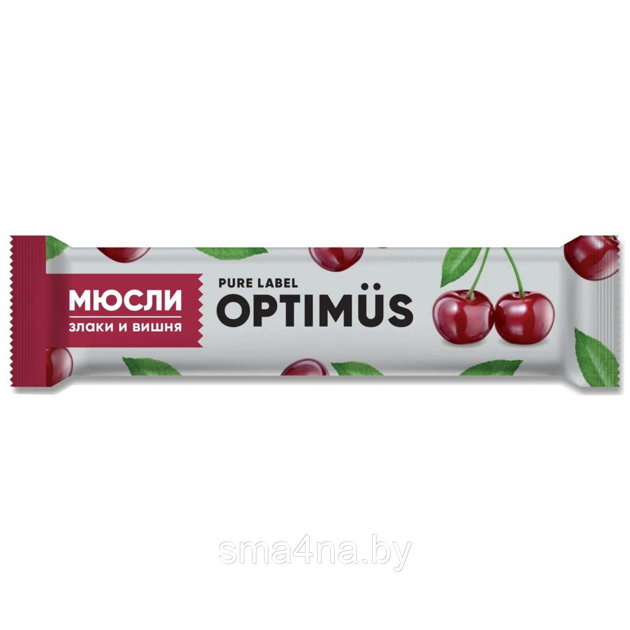 Батончик-мюсли OPTIMUS "Злаки и вишня", 25 г