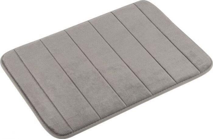 РЫЖИЙ КОТ Коврик для ванной "Cozy", 40*60 см, цвет-серый (102515)