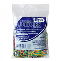 Банковские резинки Ellipse, 50г, диаметр 60мм, ассорти