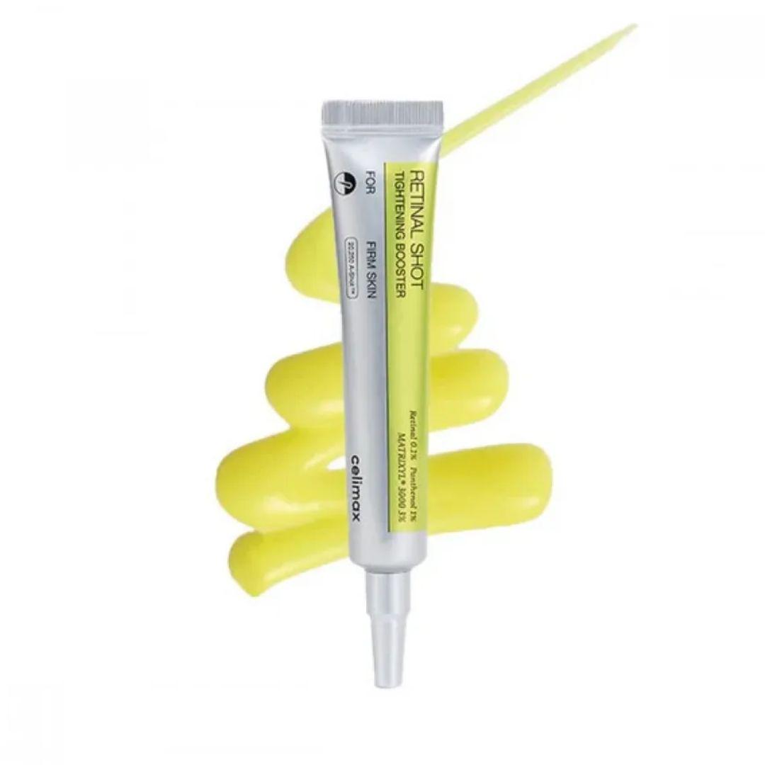 Подтягивающий бустер-крем с ретиналем Celimax The Vita-A Retinal Shot Tightening Booster, 15 мл