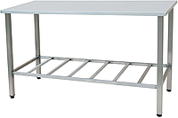 Стол производственный СПМ 15/5; решетчатая полка; 1500х500х850 мм