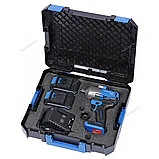 Гайковерт аккумуляторный NORDBERG NE805K (1/2", 21 В, 1000 Нм, с двумя 4 A аккум. и зар. уст-вом, в кейсе), фото 6