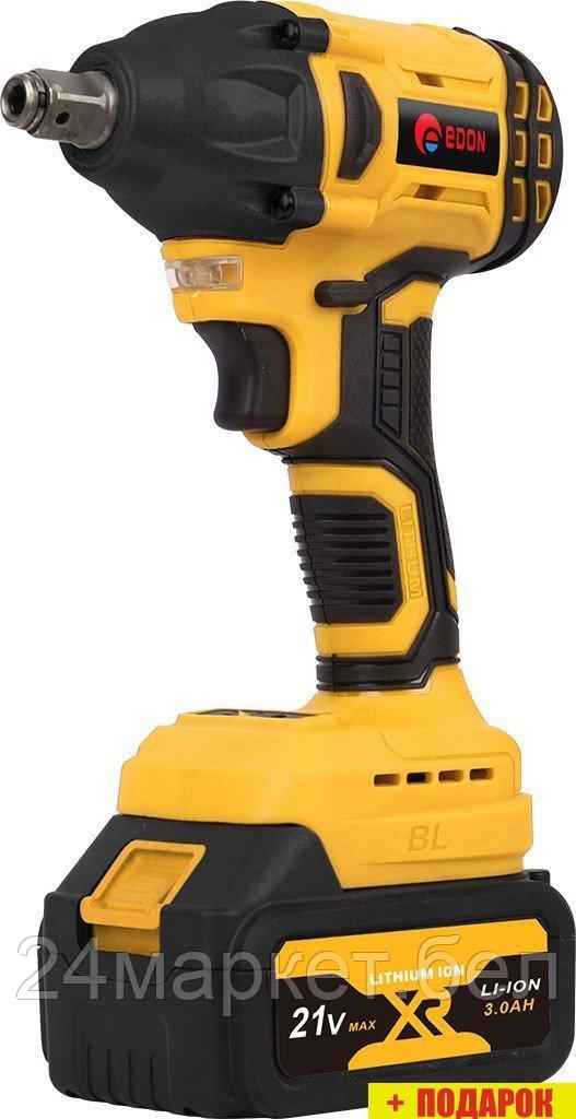 Гайковерт Edon Protech AW-21/300BL (с 2-мя АКБ, кейс)