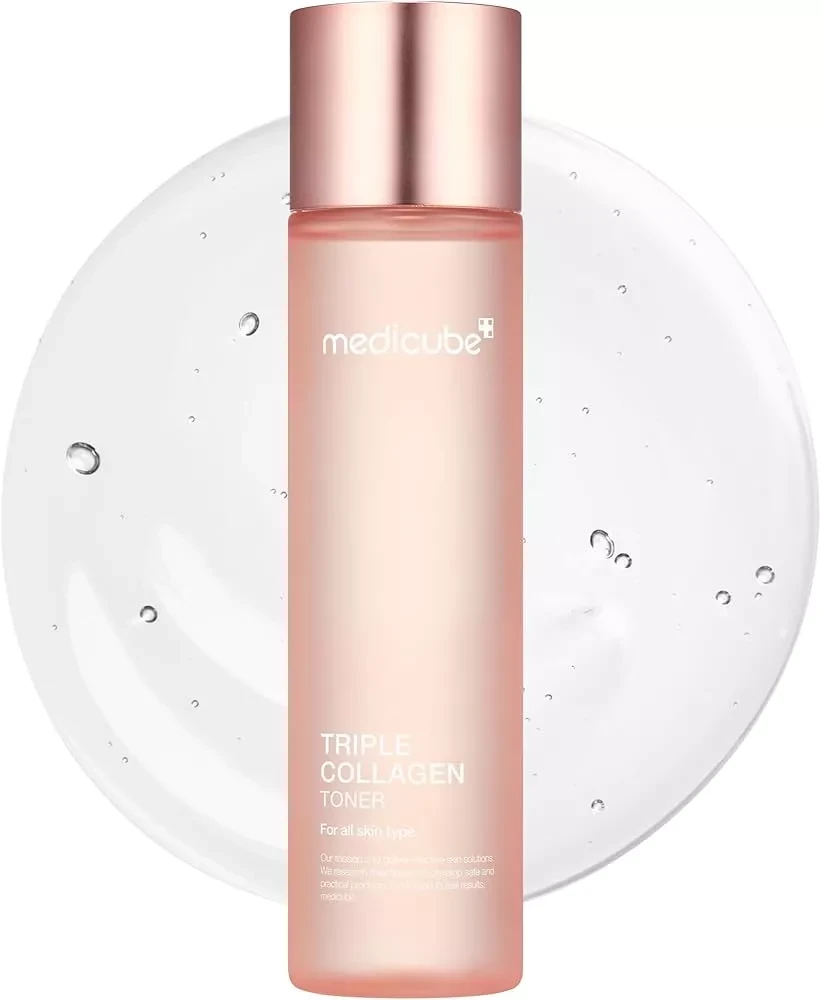 Medicube Увлажняющий тонер с коллагеном для гладкости и сияния кожи Triple Collagen Toner 4.0 140 мл