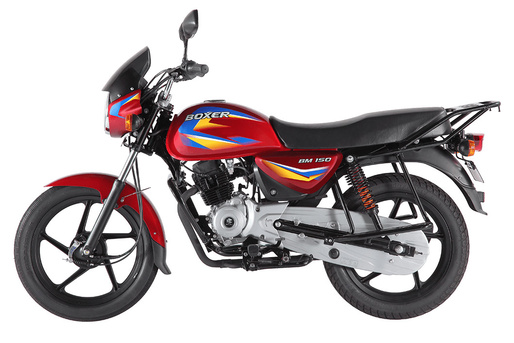 Мотоцикл Bajaj Boxer BM 150 UG Черно-красный