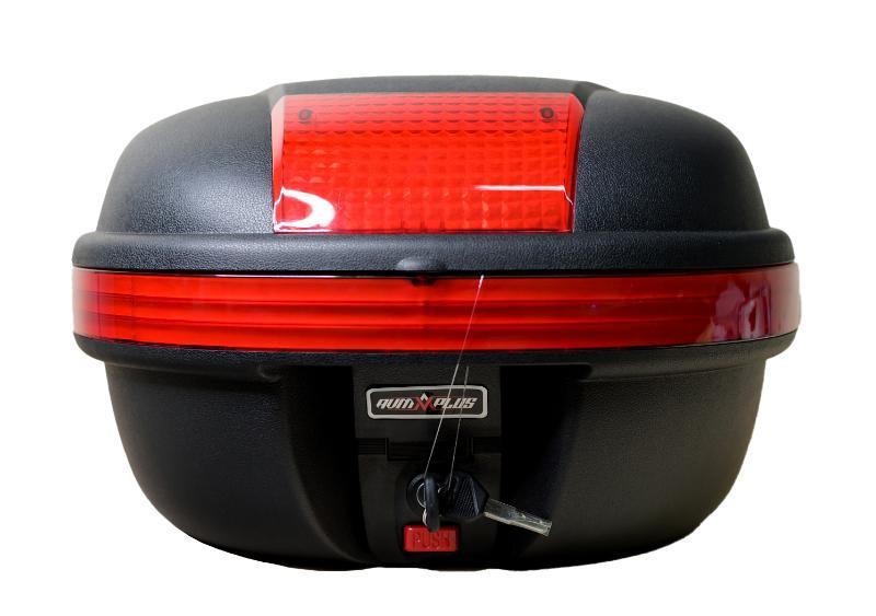 Багажник-кофр для мотоцикла AVM 668 LED