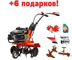 Культиватор бензиновый FERMER FM-511MX (Аналог Фермер 633M) + Фреза, Плуг, Окучник, Сцепка + 2 Бонуса