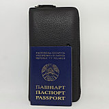 Клатч органайзер черный L440-6305 black, фото 10